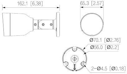 DAHUA KAMERA IP DAHUA IPC-HFW1530S-0280B-S6-BLACK