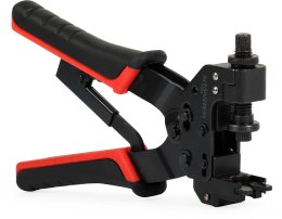 DIPOL Zaciskacz/zaciskarka MASTER (E80078) do złączy prostych oraz kątowych BNC, F, IEC, RCA