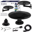 MISTRAL Antena DVB-T2 Mistral MI-ANT07 UFO - CZARNA