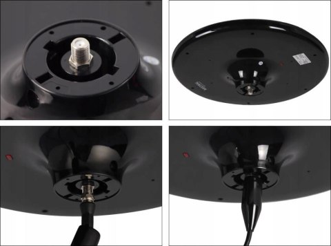 MISTRAL Antena DVB-T2 Mistral MI-ANT07 UFO - CZARNA