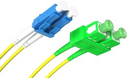OPTON PATCHCORD ŚWIATŁOWODOWY SM 3M DUPLEX 9/125, SC/APC-LC/UPC 3MM