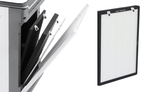 ROTENSO Oczyszczacz powietrza z nawilżaczem Rotenso Qube Q35W R10