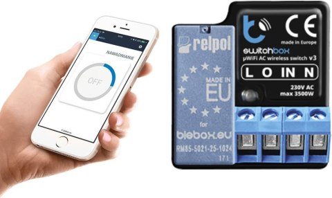 BLEBOX Moduł przekaźnikowy switchbox v3 Blebox