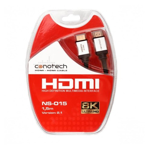 CONOTECH Kabel HDMI Conotech NS-015 8K ver. 2.1 - 1,5m