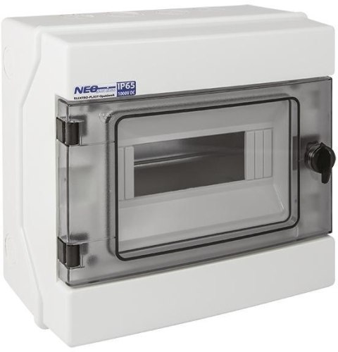 ELEKTRO-PLAST OPATÓWEK Rozdzielnica hermetyczna modułowa (500V AC, 1000V DC) 1x8 natynkowa (N+PE) IP65 RH-8 ELEKTRO-PLAST OPATÓWEK