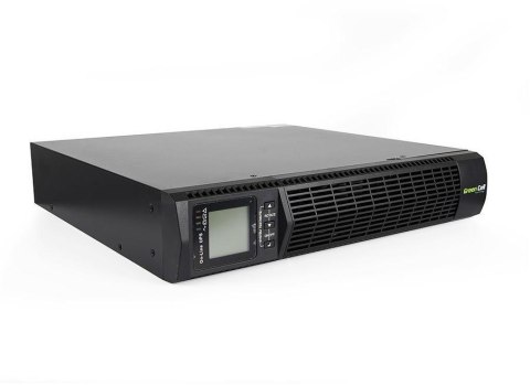 GREEN CELL UPS ZASILACZ AWARYJNY Green Cell 1000VA 900W DO SZAFY RACK RTII Z WYŚWIETLACZEM LCD UPS13