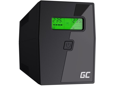 GREEN CELL UPS ZASILACZ AWARYJNY Green Cell MICROPOWER 800VA 480W UPS02