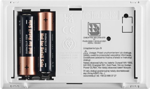 KIDDE Czujnik czadu Kidde K7CO