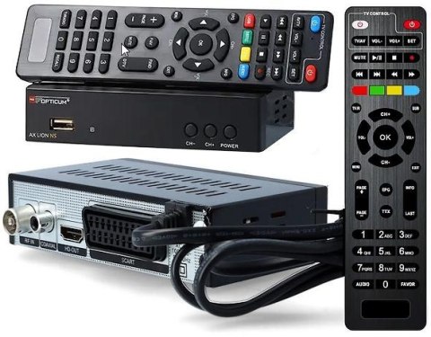 OPTICUM TUNER DVB-T2 OPTICUM AX LION NS H.265 10bit