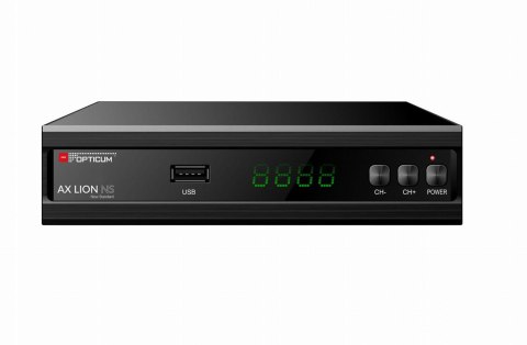 OPTICUM TUNER DVB-T2 OPTICUM AX LION NS H.265 10bit