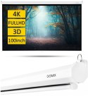 OVERMAX EKRAN PROJEKCYJNY OVERMAX OV-SEMI-AUTOMATIC SCREEN 100