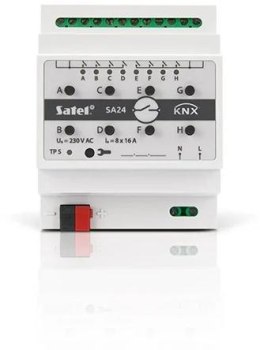 SATEL SATEL KNX 8-kanałowy aktor przełączający KNX-SA24
