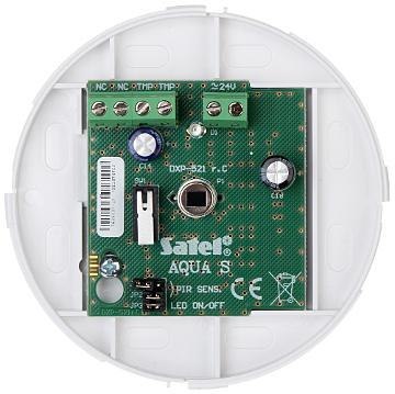 SATEL SATEL SUFITOWY CZUJNIK RUCHU PIR AQUA RING S ZASILANIE 24V AC/DC