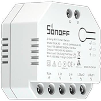 SONOFF SONOFF sterownik 2-kanałowy roletowy 10A WiFi DUAL R3