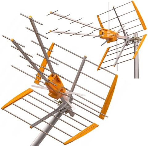 TELEVES Antena Televes V+ MIX DVB-T2 U/V ref.149011 ze wzmacniaczem