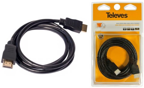 TELEVES Kabel HDMI 2.0 Televes ref. 494502 3m 4K