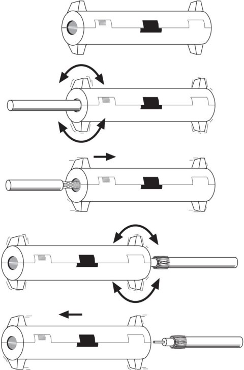 TELEVES Ściągacz izolacji Televes STRIPPER, ref. 2162