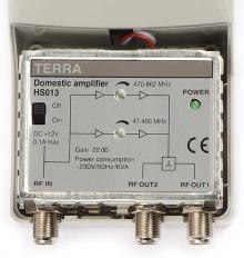 TERRA Wzmacniacz HS-013 (12V) Terra VHF/UHF 1we/2wy
