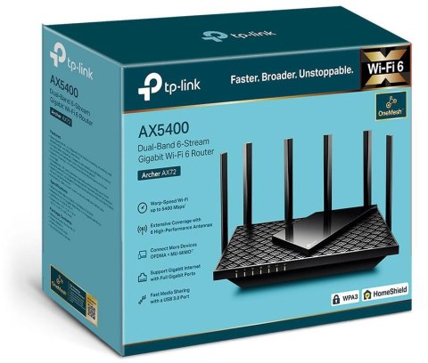 TP-LINK ROUTER TP-LINK ARCHER AX72 Wi-Fi 6 AX5400