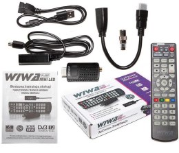 WIWA Tuner DVB-T/T2 WIWA H.265 MINI LED