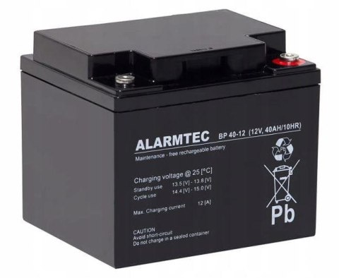 ALARMTEC Akumulator AGM ALARMTEC serii BP 12V 40Ah
