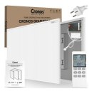 CRONOS HEATERS Panel grzewczy CRONOS GRAPHENE PRO CGP-700TP White
