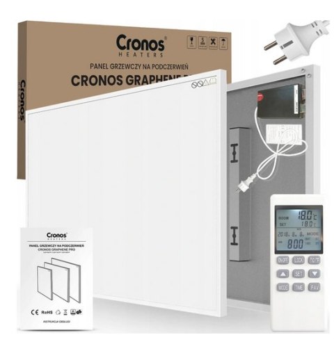CRONOS HEATERS Panel grzewczy CRONOS GRAPHENE PRO CGP-700TP White