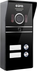 EURA WIDEODOMOFN EURA VDP-80C5 2-rodzinny, biały