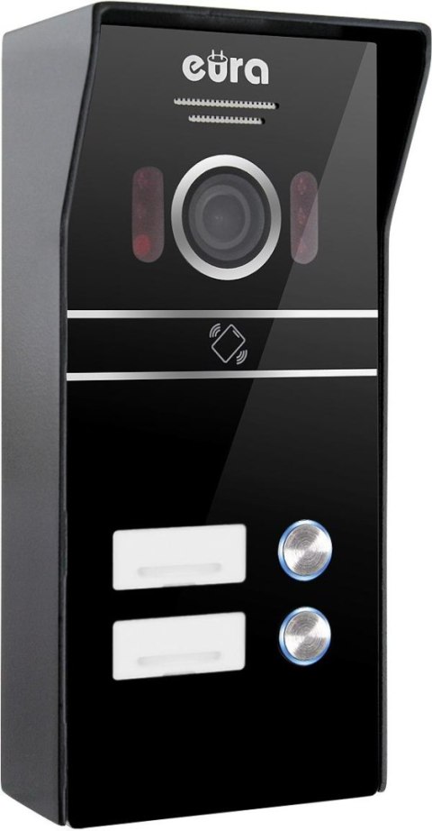 EURA WIDEODOMOFN EURA VDP-80C5 2-rodzinny, biały