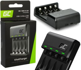 GREEN CELL ŁADOWARKA Green Cell VITALCHARGE DO AKUMULATORKÓW AA R6 / AAA R03 Ni-MH GRADGC01