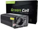GREEN CELL PRZETWORNICA NAPIĘCIA INWERTER Green Cell 12V / 230V 500W/1000W MODYFIKOWANA SINUSOIDA INV03DE