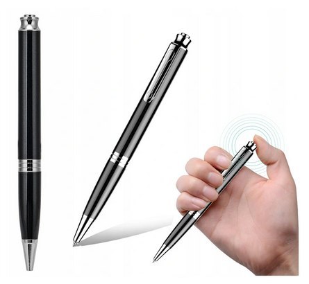 LUXURY-GOODS Dyktafon JNN Q60 mini Dyktafon Szpiegowski Pendrive 20h HQ