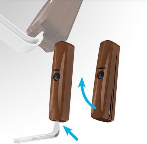 SATEL SATEL BE WAVE Bezprzewodowa czujka kurtynowa - ciemnoszara Curtain Detector DG ACD-220 DG ABAX2