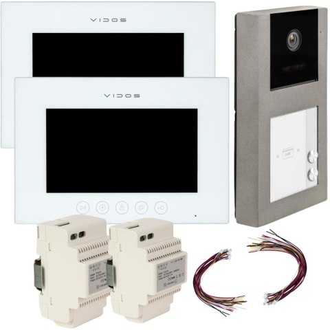 VIDOS WIDEODOMOFON VIDOS X 2xM11W-X/S11-2