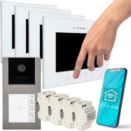 VIDOS WIDEODOMOFON VIDOS X 4xM11W-X/S11-4