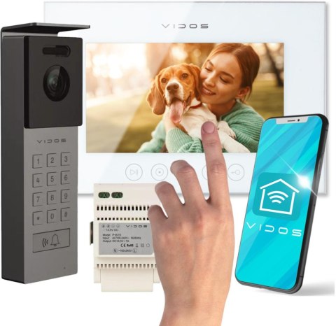 VIDOS WIDEODOMOFON VIDOS X M11W-X/S12D