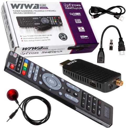WIWA Tuner DVB-T/T2 WIWA H.265 MINI
