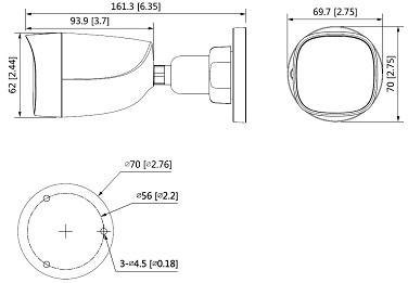 DAHUA KAMERA HDCVI DAHUA HAC-HFW1500C-0280B-S2