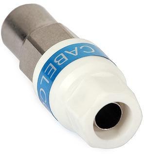 DIPOL Wtyk antenowy IEC Cabelcon na przewód RG-6/Triset-113 "Self-Install"