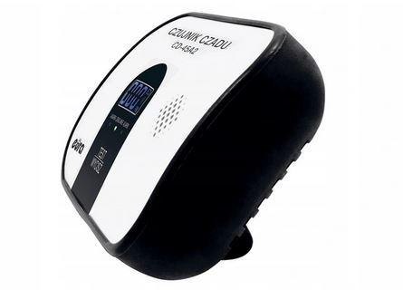 EURA Czujnik czadu EURA CD-45A2 wolnostojący, bateryjny, wyswietlacz LCD