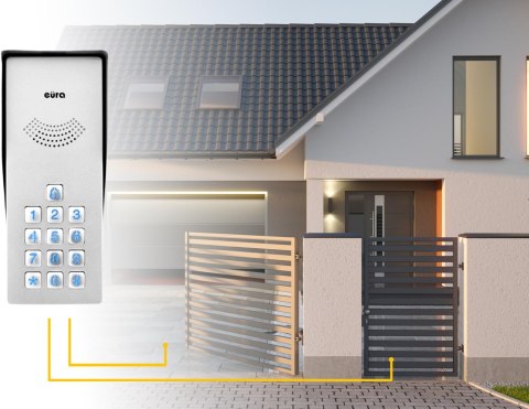 EURA Domofon EURA ADP-38A3 ENTRA bialy