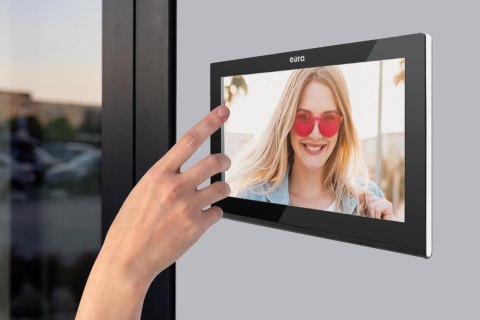 EURA WIDEODOMOFON EURA VDP-99C5 czarny, WiFi, RFID, TUYA