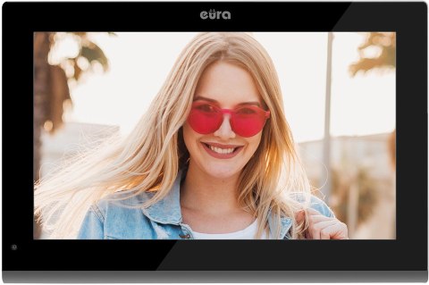 EURA WIDEODOMOFON EURA VDP-99C5 czarny, WiFi, RFID, TUYA