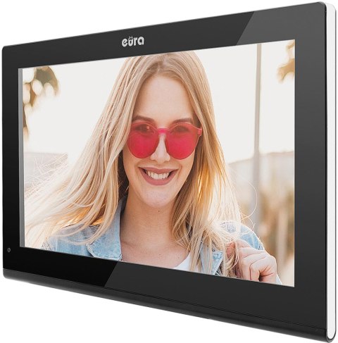 EURA WIDEODOMOFON EURA VDP-99C5 czarny, WiFi, RFID, TUYA