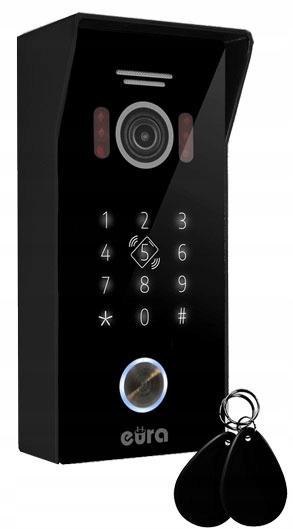 EURA WIDEODOMOFON EURA VDP-99C5 czarny, WiFi, RFID, TUYA