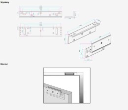 SCOT UCHWYT MONTAŻOWY SCOT BK-350ZL2 (DO ZWORY EL-350-2)