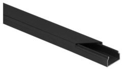 STASIŃSKI SP. Z O.O. Listwa elektroinstalacyjna kpl. CZARNY CLS 20x18 2m (PACZKA 10szt.)