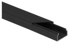 STASIŃSKI SP. Z O.O. Listwa elektroinstalacyjna kpl. CZARNY CLS 25x16 2m (PACZKA 10szt.)