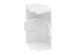 STASIŃSKI SP. Z O.O. Osprzęt do listew elektroinstalacyjnych, narożnik wewnętrzny BIAŁY NW 40x40 (1szt.)