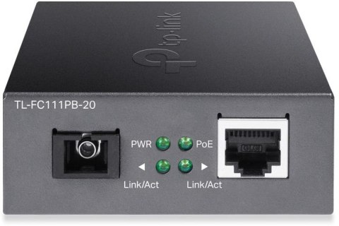 TP-LINK MEDIA KONWERTER WDM TP-LINK TL-FC111PB-20 PoE